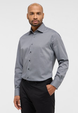 ETERNA Regular fit Business shirt in Grey: front