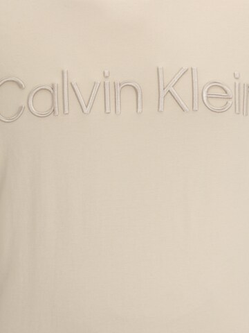Calvin Klein Big & Tall Sweatshirt in Beige
