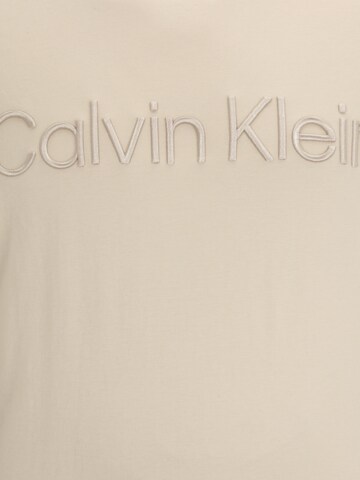 Felpa di Calvin Klein Big & Tall in beige