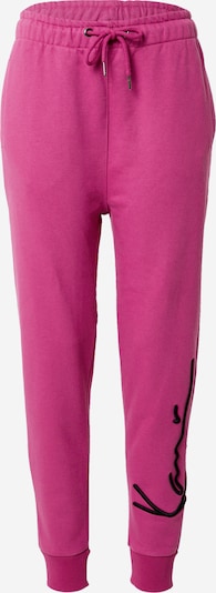 Karl Kani Broek 'Signature' in de kleur Pink / Zwart, Productweergave