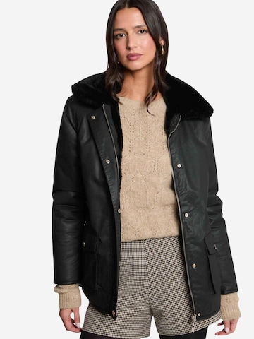 Morgan De Toi Winterparka '262-GRALIA' in Schwarz: Vorderseite