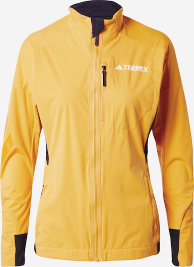 ADIDAS TERREX Sportjacke 'Xperior' in gelb / schwarz / weiß, Produktansicht