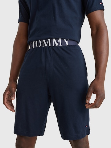Tommy Hilfiger Underwear Piżama krótka w kolorze niebieski
