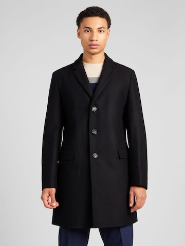 Manteau mi-saison 'Migor' HUGO en noir : devant