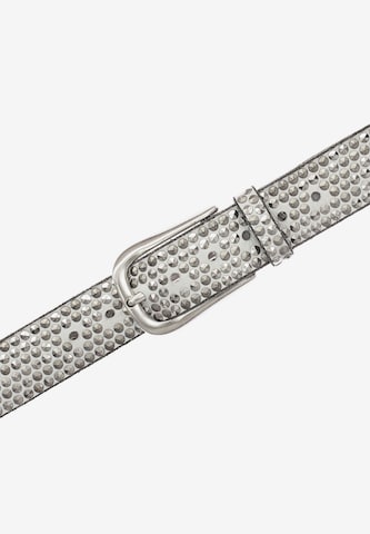 Ceinture b.belt Handmade in Germany en argent