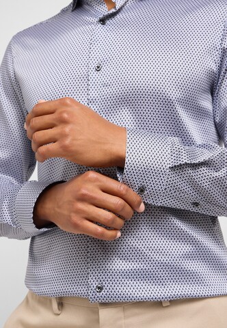 ETERNA Slim fit Button Up Shirt in Grey