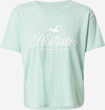 Tricou de la HOLLISTER pe verde: față