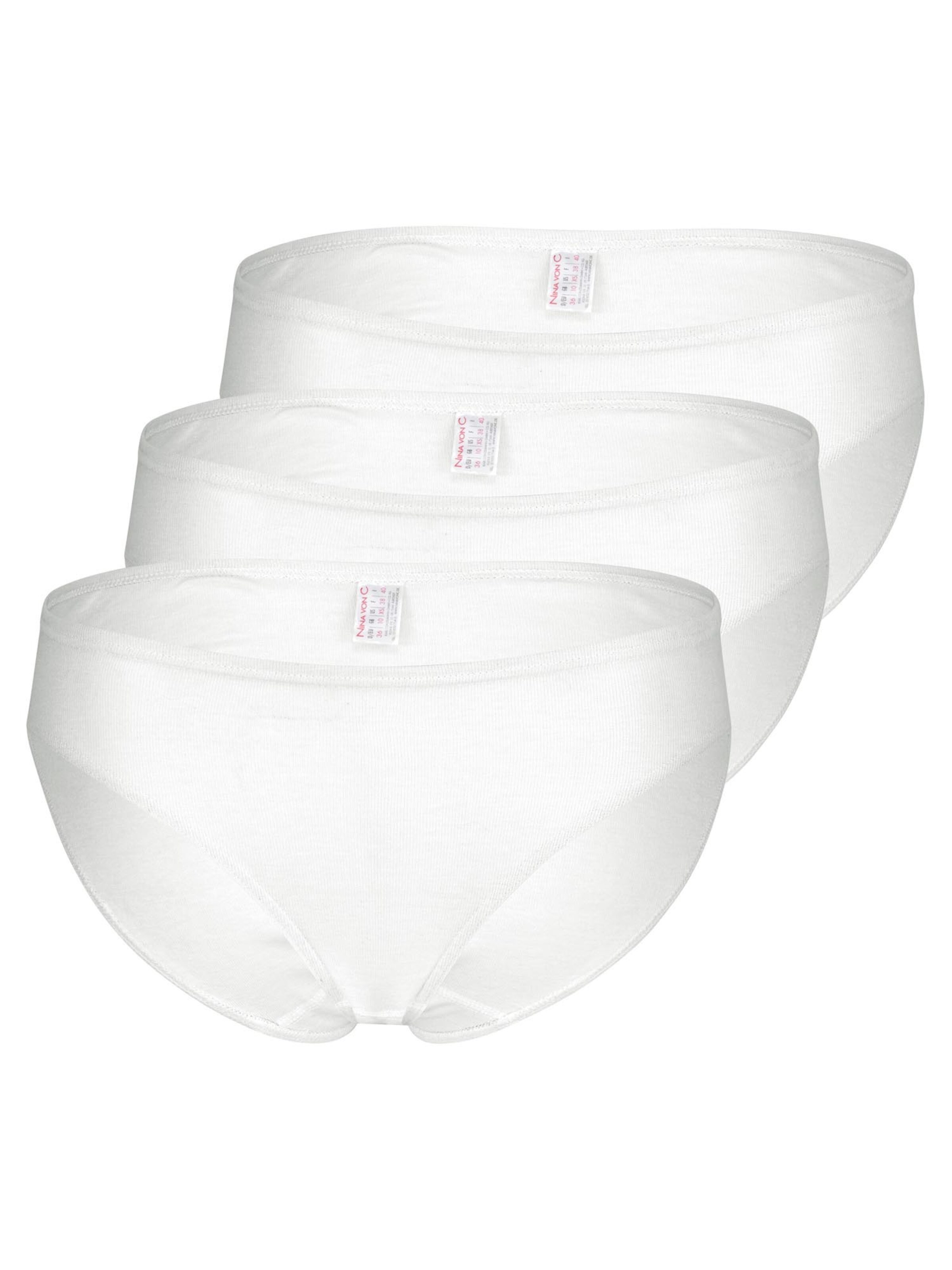 Nina von C. Slip 'Daily'‌‌‌‌ in Weiß: Vorderseite