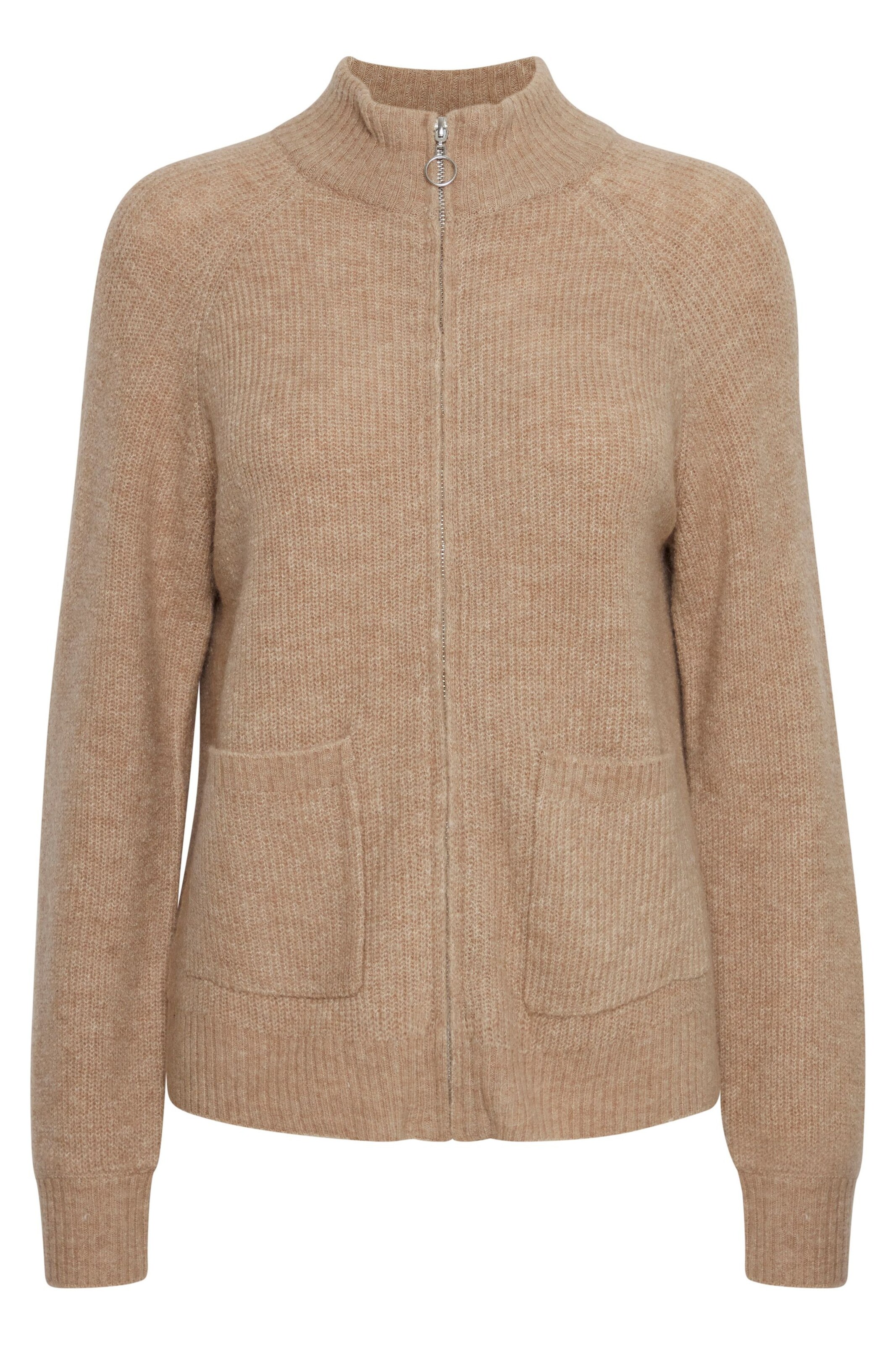 Cardigan 'MARTINE' b.young en beige : devant