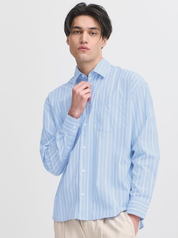 Casual Friday Regular fit Button Up Shirt ' CFMARTIS ' in Blue