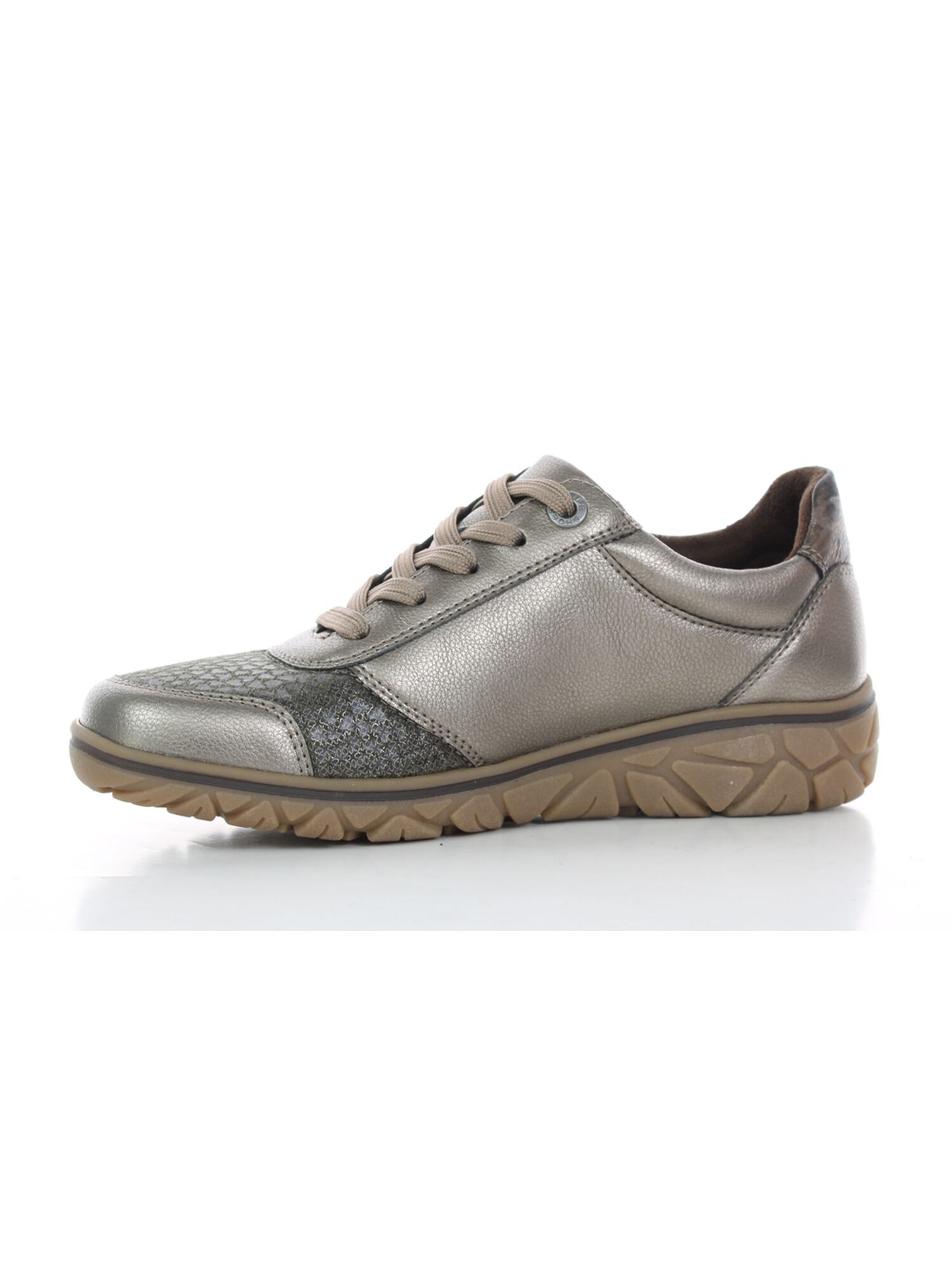 Relife Platform trainers in Beige: front