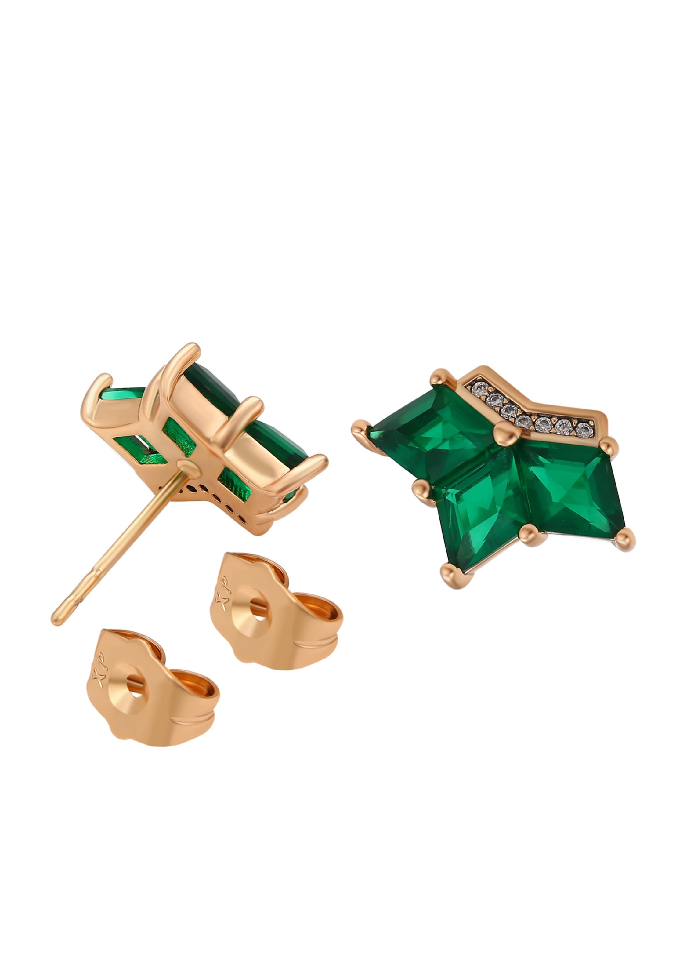 faina Earrings in Green