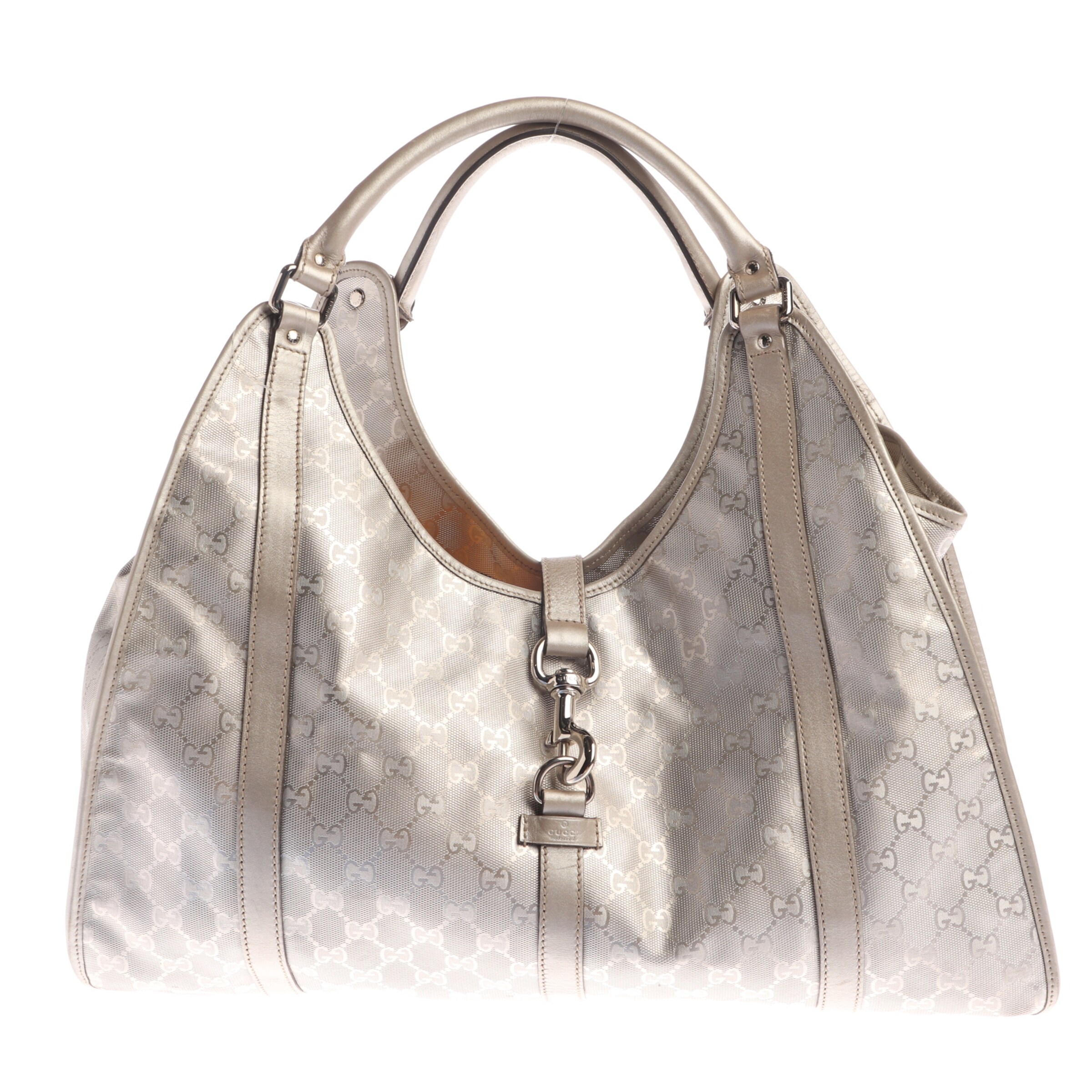 Gucci Schultertasche / Umhängetasche One Size in Grau: Vorderseite