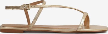 Kazar Flip-Flops i gull