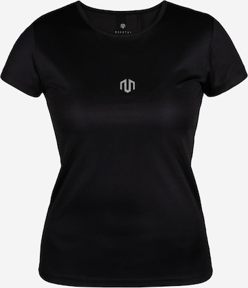 MOROTAI Funktionsshirt 'LIGHT' in Schwarz: Vorderseite