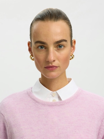 Pullover 'SLWLULU' di SELECTED in lilla
