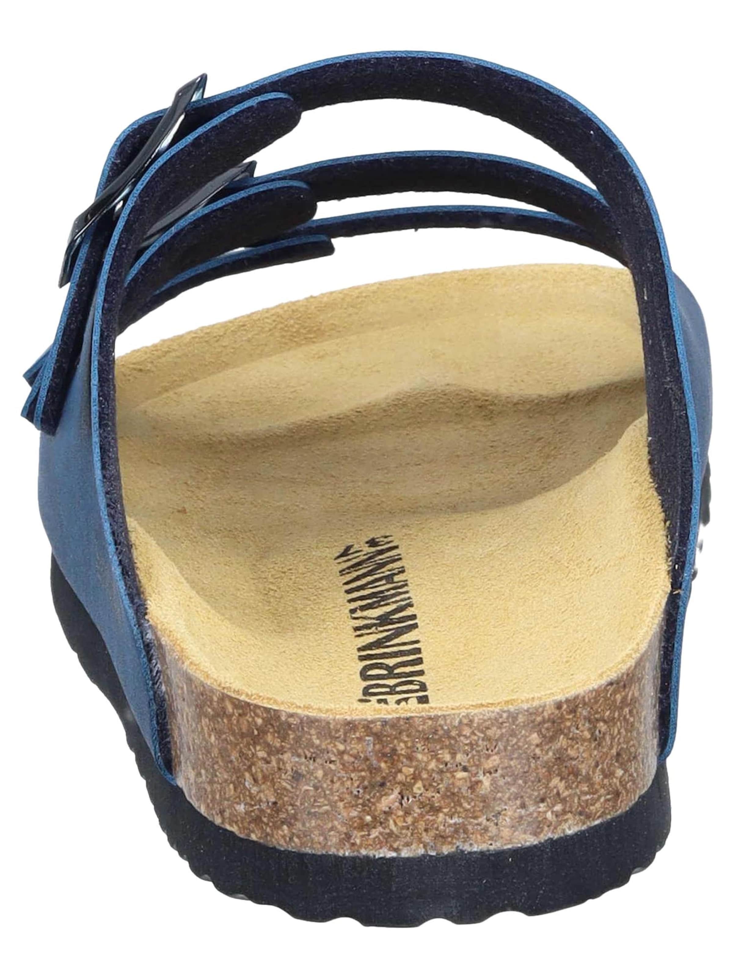 DR. BRINKMANN Slippers 'Novelda' in Blue