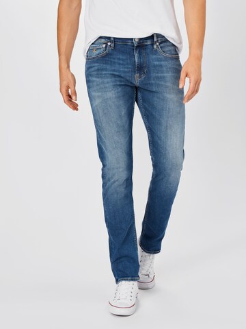 Calvin Klein Jeans Slimfit Kavbojke | modra barva: sprednja stran