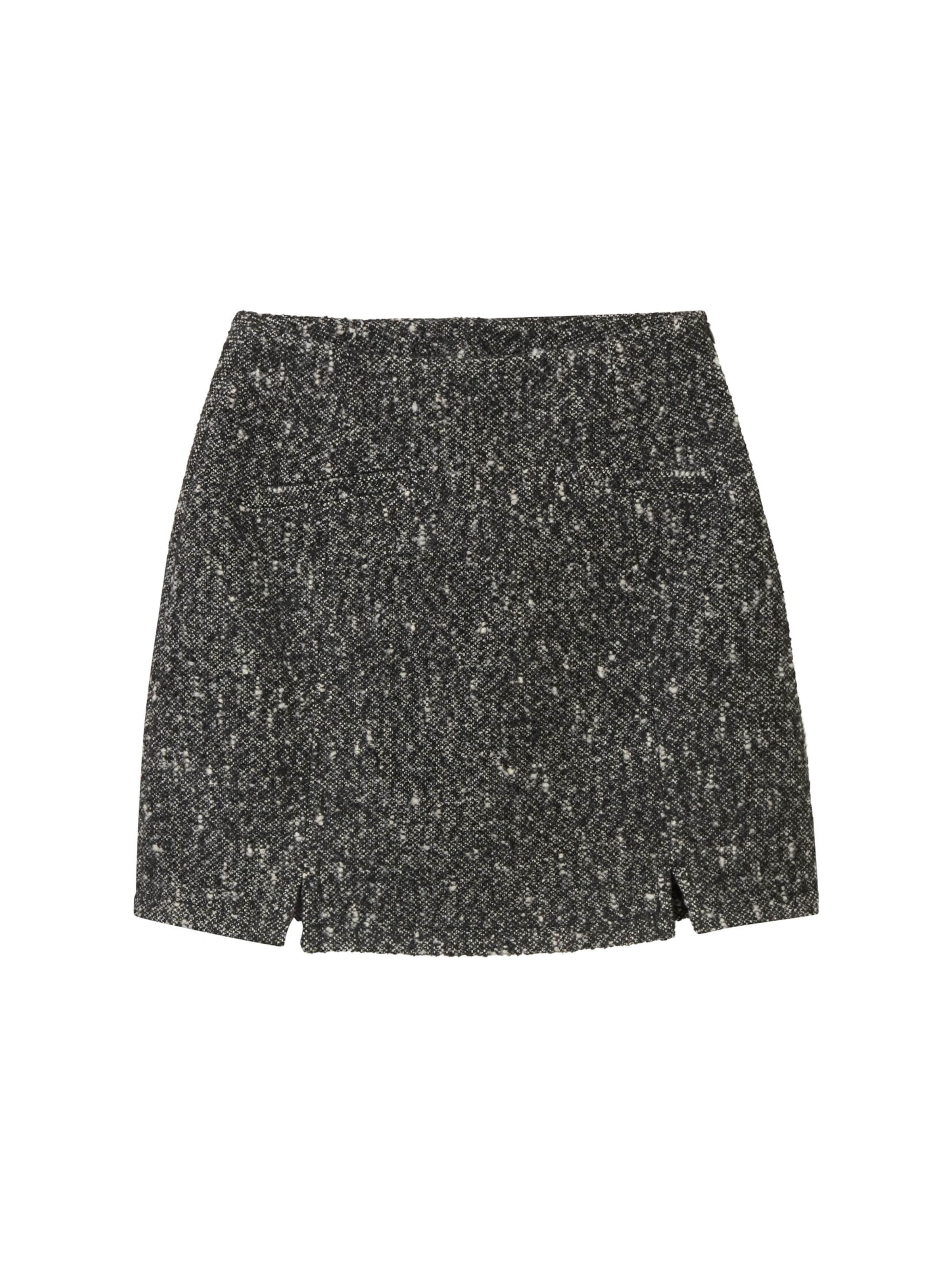 melns TOM TAILOR DENIM Svārki: no priekšpuses