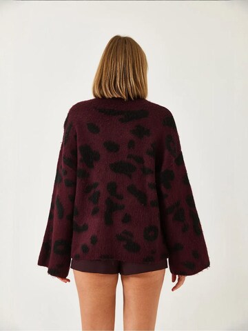 Pull-over Bianco Lucci en rouge