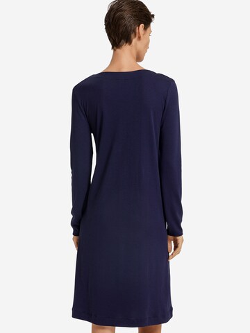Hanro Nachthemd ' Malena ' in Blau