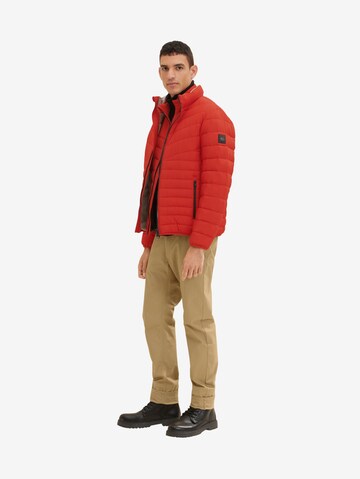 TOM TAILOR Between-Season Jacket in Red