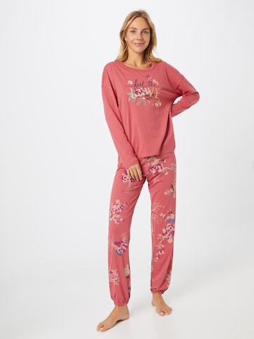 TRIUMPH Pižama | roza barva: sprednja stran