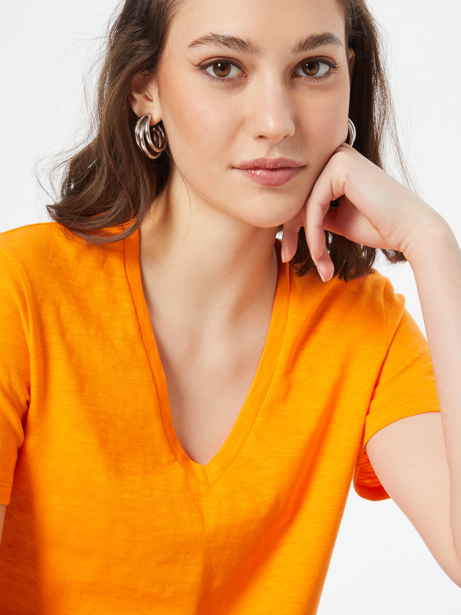 Donna Abbigliamento BOSS Casual Maglietta in Arancione 