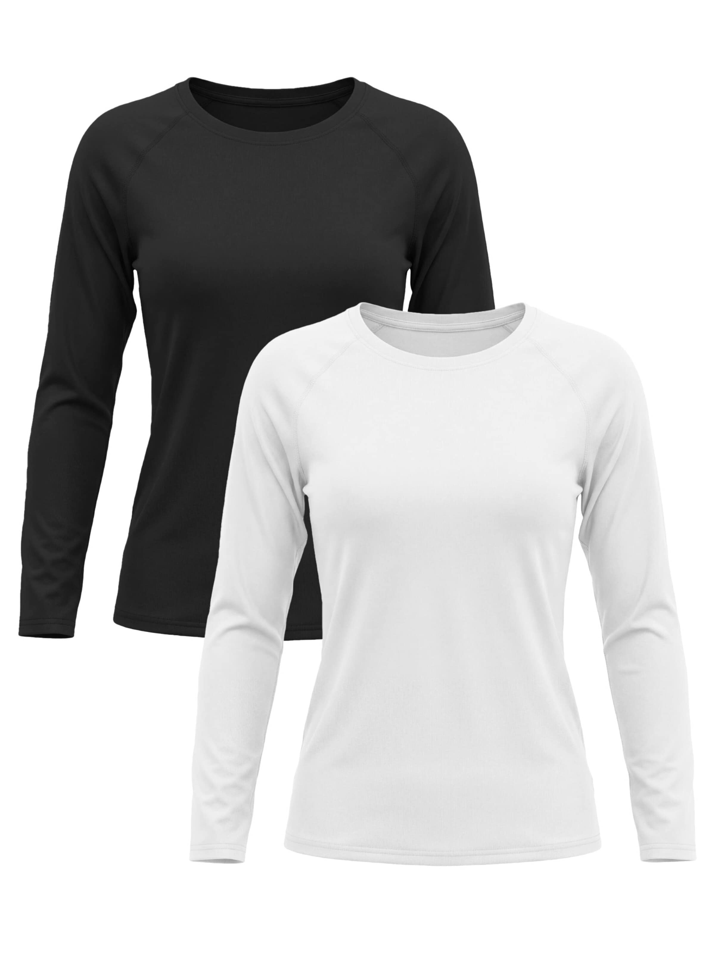 MEETWEE Shirt '2-Pack UV Protection Shirt' in Gemengde kleuren: voorkant
