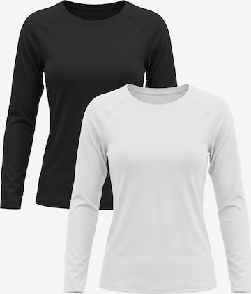 MEETWEE Shirt '2-Pack UV Protection Shirt' in Gemengde kleuren: voorkant