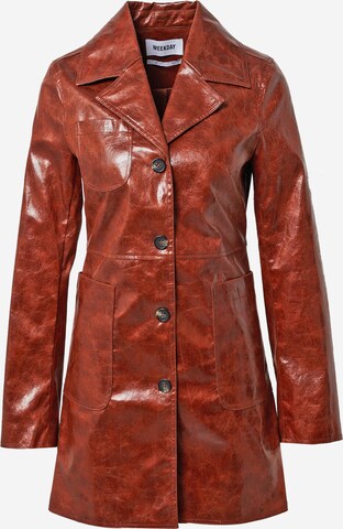 WEEKDAY Between-Season Jacket 'Hanna' in Brown: front