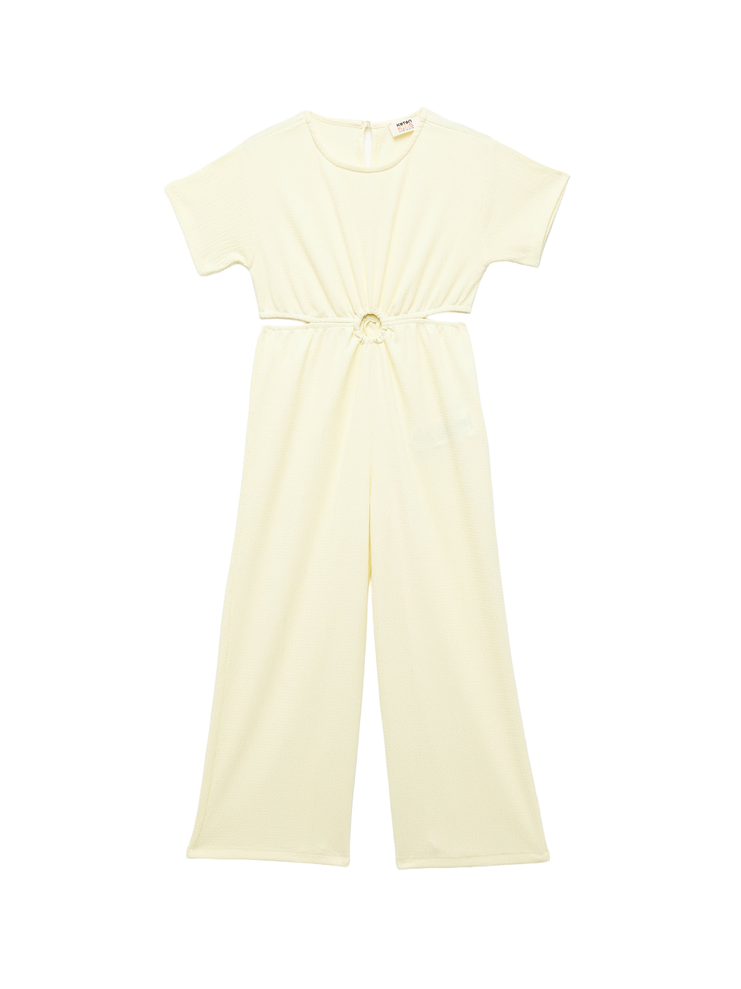 Koton Overall in Beige: voorkant