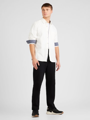 s.Oliver Regular fit Button Up Shirt in White