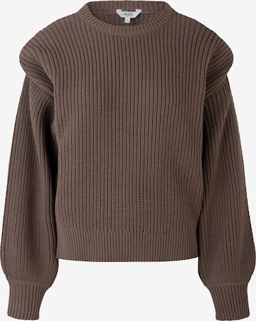 Pull-over 'Simalo' mbym en marron : devant