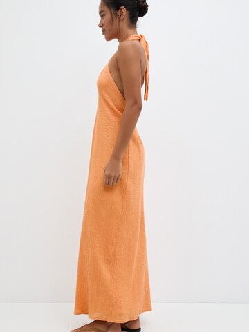 Pull&Bear Kleid in Orange