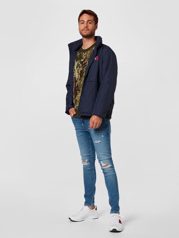 Veste mi-saison Tommy Jeans en bleu