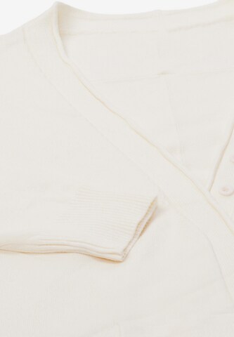 boline Knit Cardigan in White