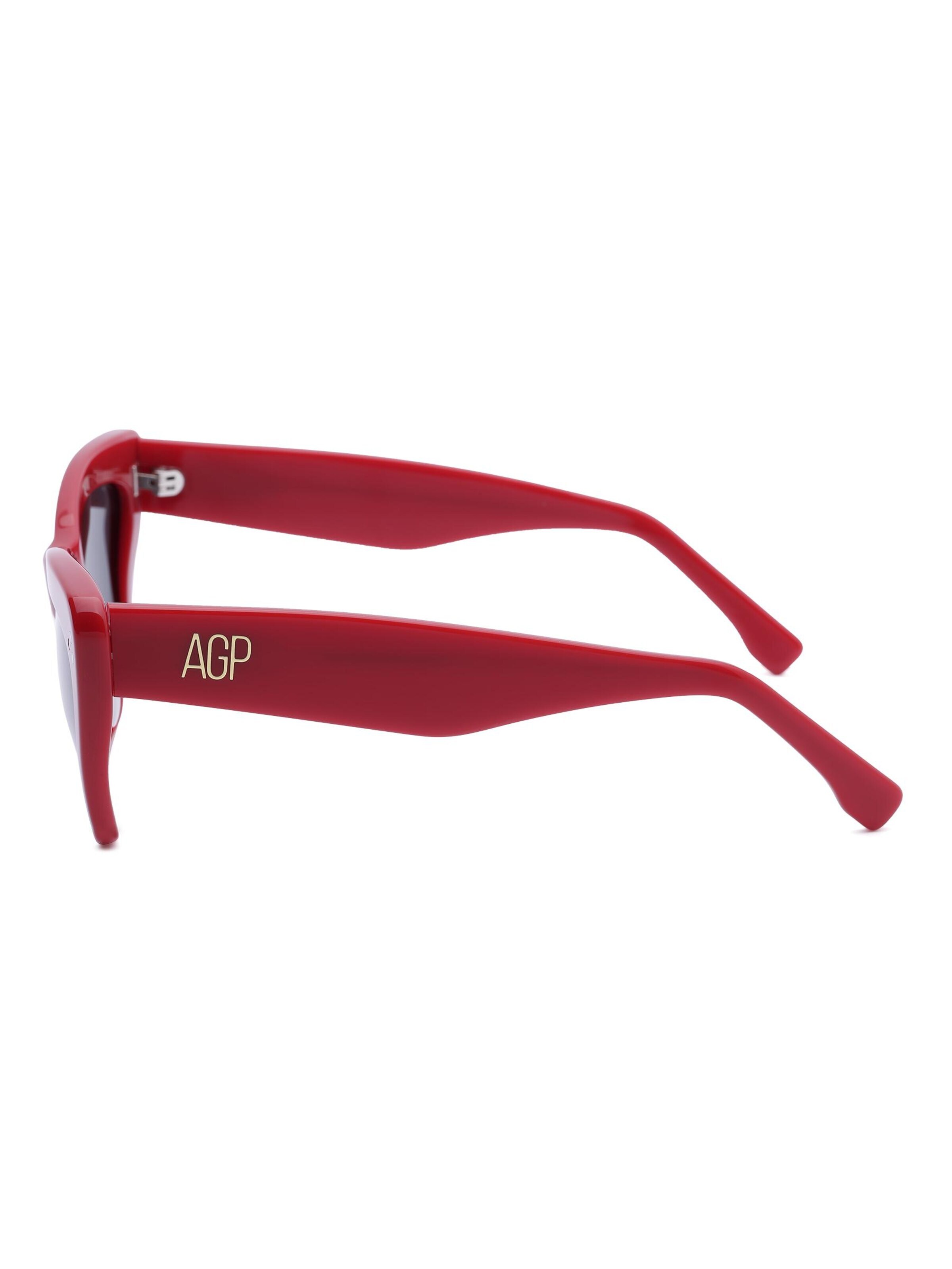 AVANT-GARDE PARIS Sunglasses 'Cat Eye Philothea' in Red