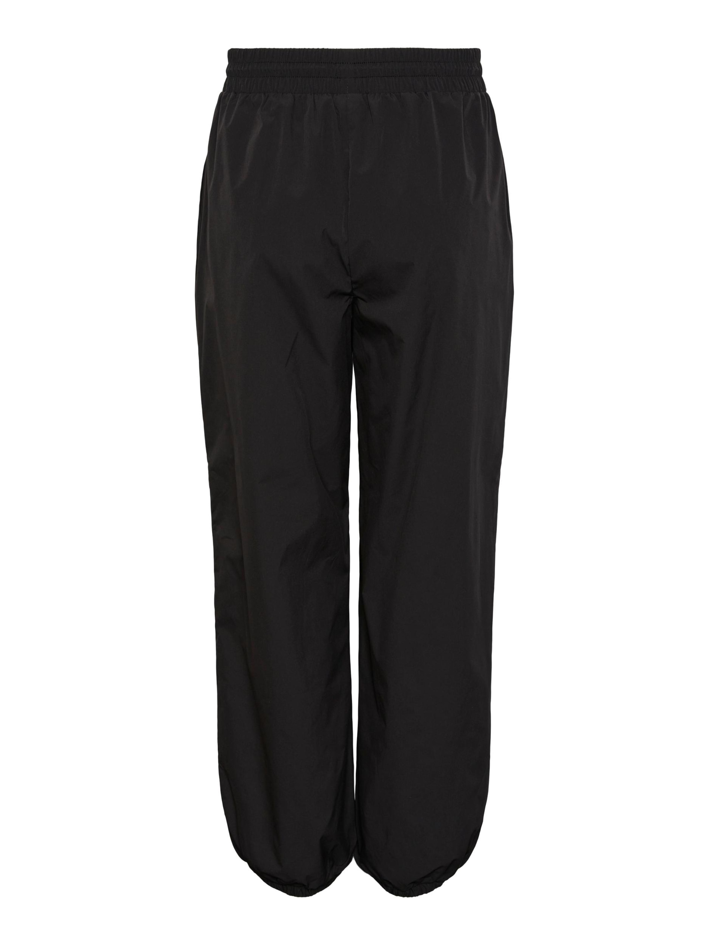 PIECES - Tapered Pantalón 'FRADINA' en negro