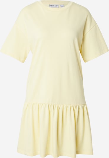 PIECES Kleid 'PCJamie' in 36 in pastellgelb, Produktansicht
