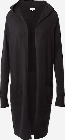 s.Oliver Knit Cardigan in Black: front