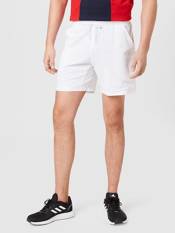 ADIDAS PERFORMANCE Normální Sportovní kalhoty 'Ergo ' – bílá: přední strana