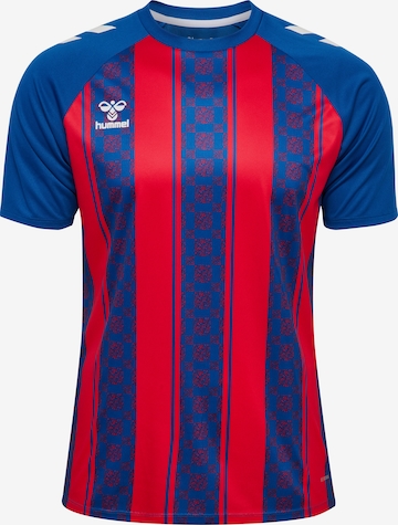 T-Shirt fonctionnel 'Match' Hummel en bleu : devant