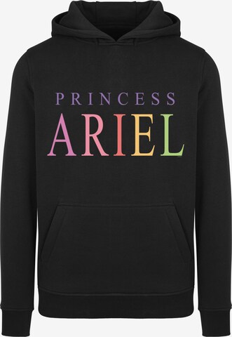 Sweat-shirt 'Disney The Little Mermaid Ariel' F4NT4STIC en noir : devant