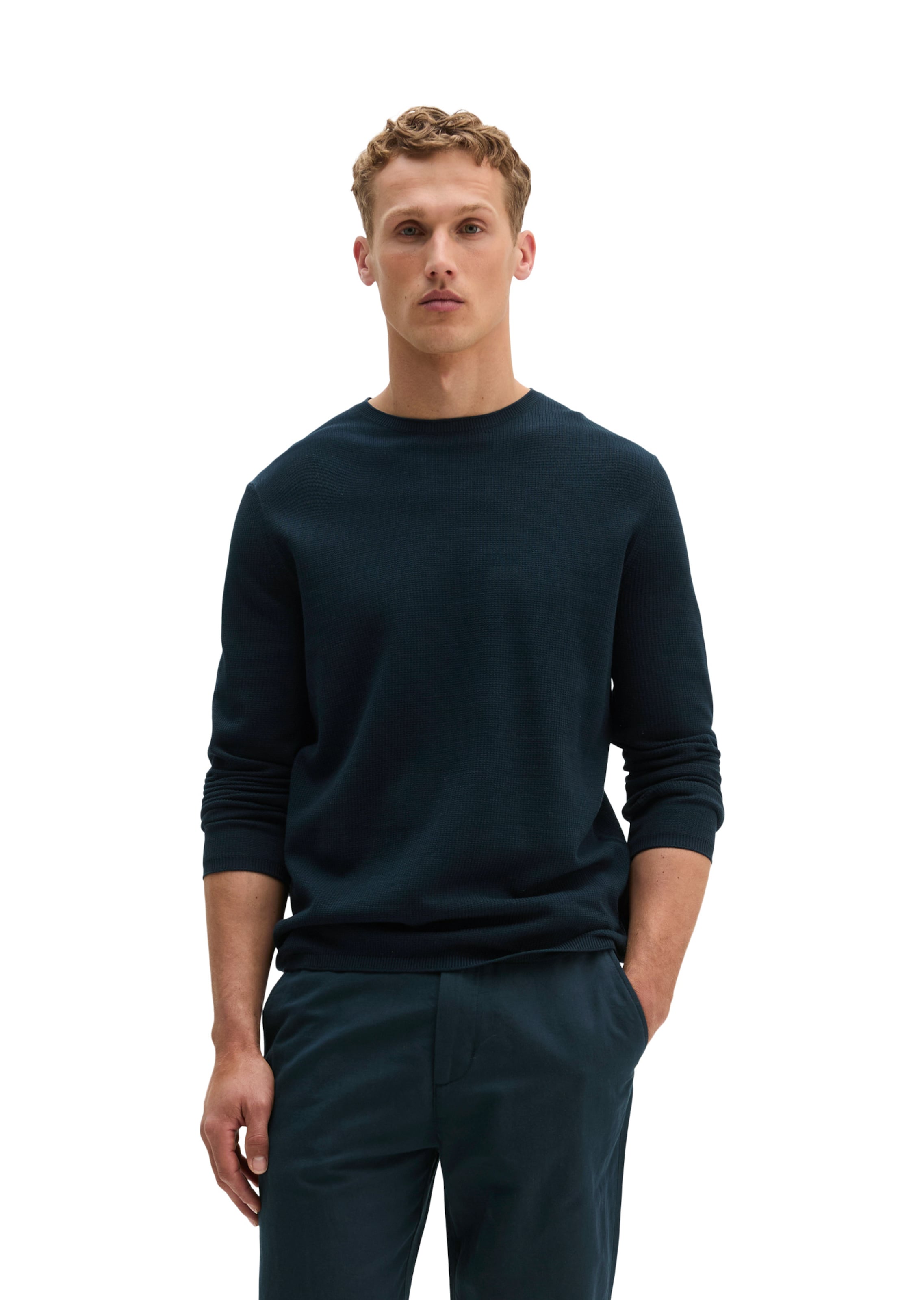 Marc O'Polo Pullover in Blau: Vorderseite