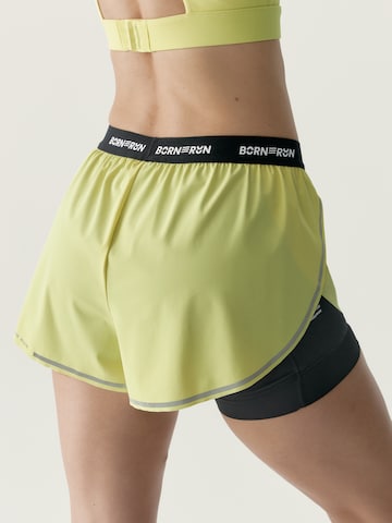 Born Skinny Sportbroek ' Voltrun ' in Geel