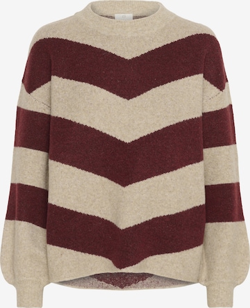 Pull-over 'KAVerana' Kaffe en beige : devant