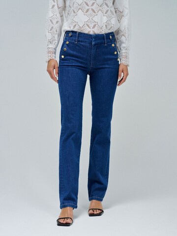Salsa Jeans Regular Chino trousers in Blue: front