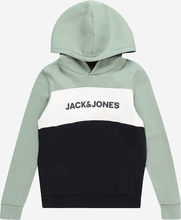 Jack & Jones Junior Sweatshirt in Grün: predná strana