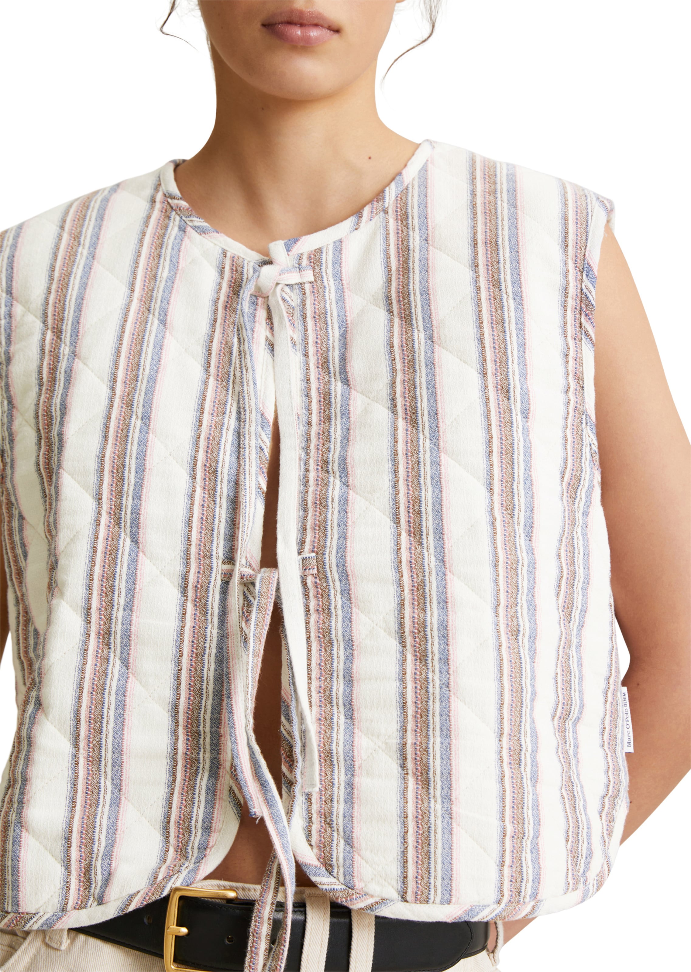 Gilet Marc O'Polo DENIM en blanc